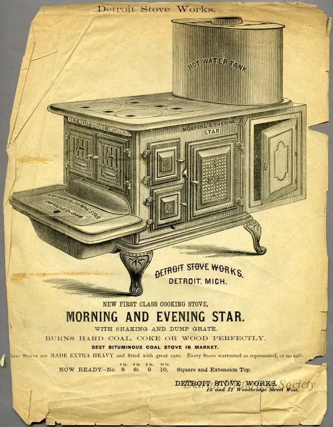 Advertisement - Morning and Evening Star