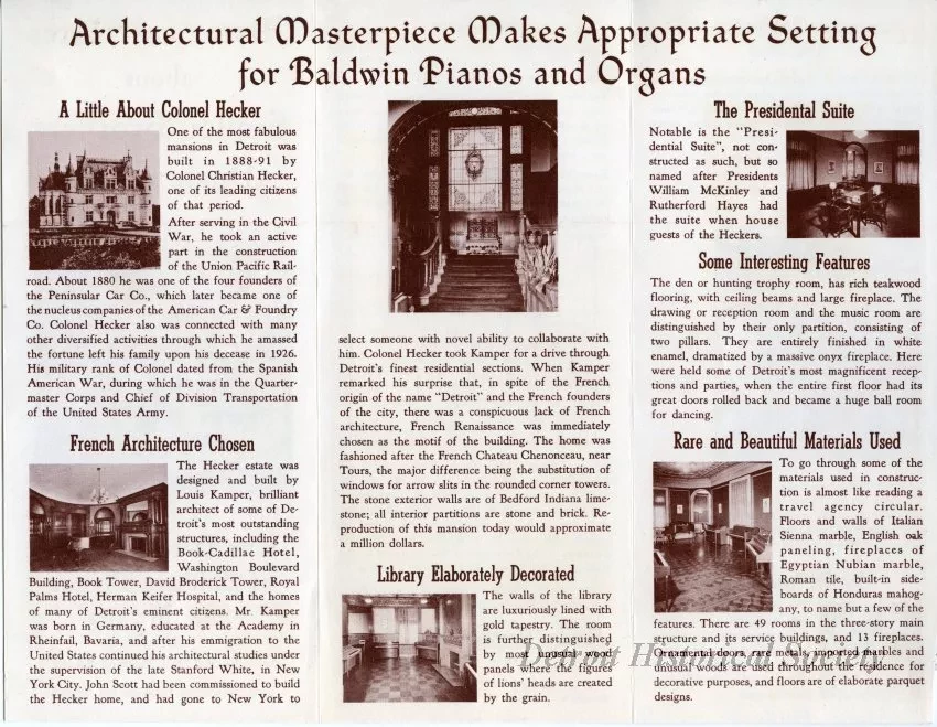 Pamphlet - Historical Notes about Smiley Brothers Music Center