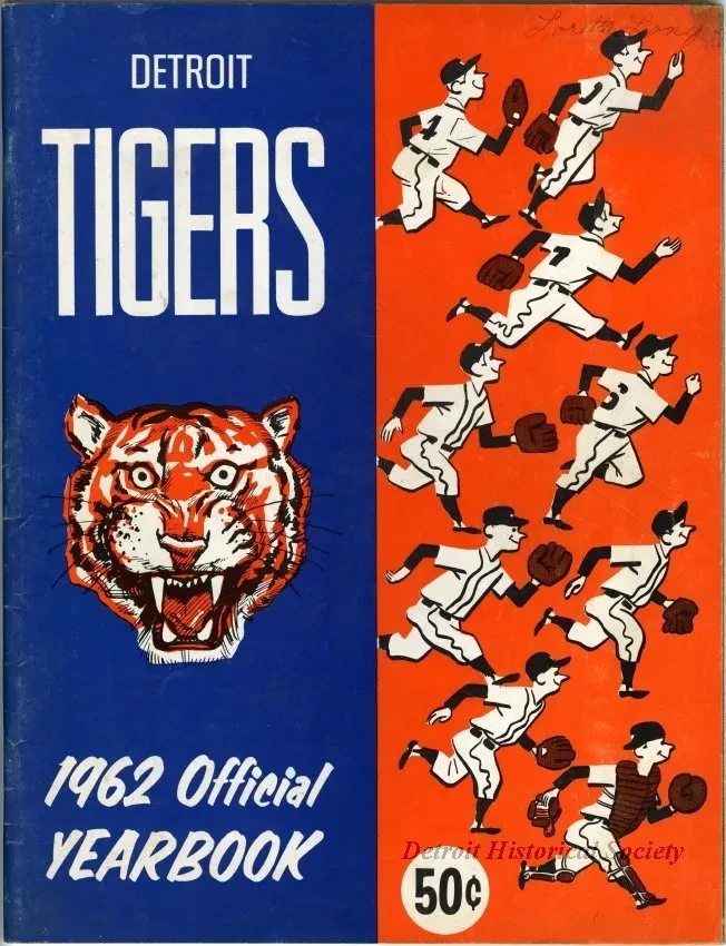 Yearbook - Detroit Tigers 1962 Official Yearbook