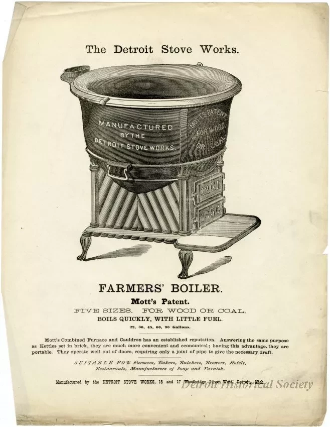 Advertisement - Farmer's Boiler