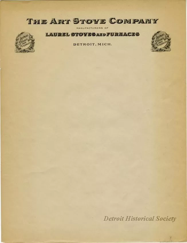 Stationery - Art Stove Company Stationery