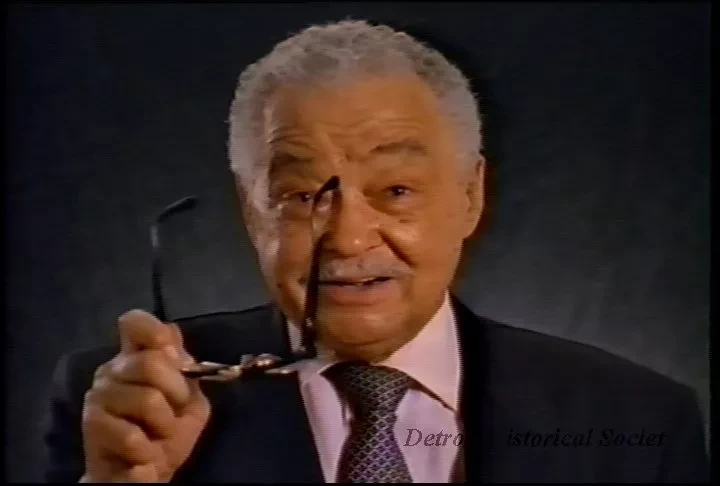 VHS - Castorri & Co., 16mm Film Transfer, 07/01/92
"Michigan Dept. of Public Health
Select Scenes of Coleman Young
(((No More Room)))