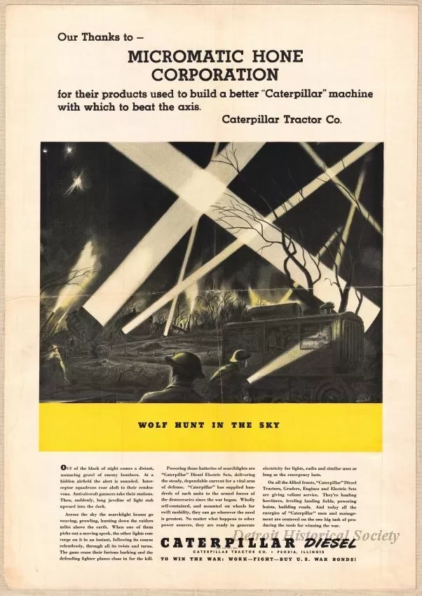 Poster - Wolf Hunt In The Sky