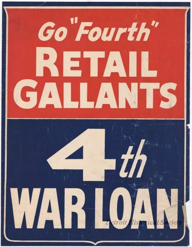 Poster - Go "Fourth" Retail Gallants