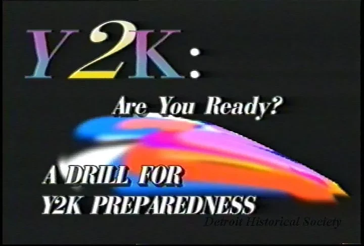 VHS - Y2K: Are You Ready? (A Preparedness Drill)
This is a Year 2000 Disclosure