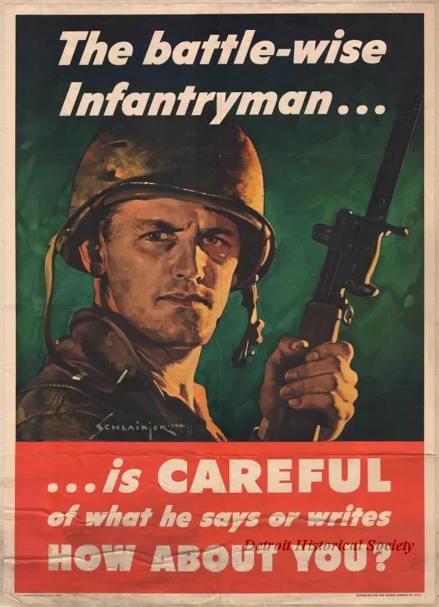 Poster - The battle-wise infantryman ...