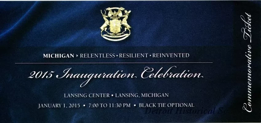 Ticket - 2015 Inauguration Celebration