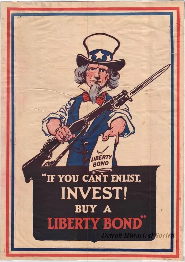 Poster - If You Can't Enlist, Invest!