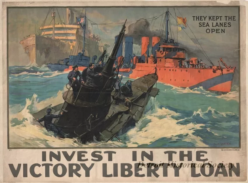 Poster - They Kept the Sea Lanes Open