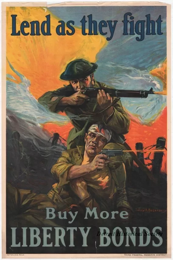 Poster - Lend as they fight