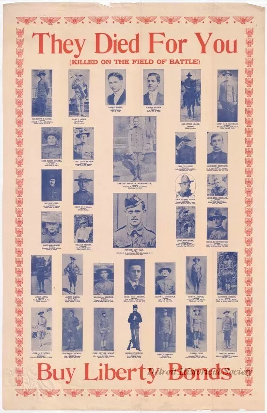 Poster - They Died For You