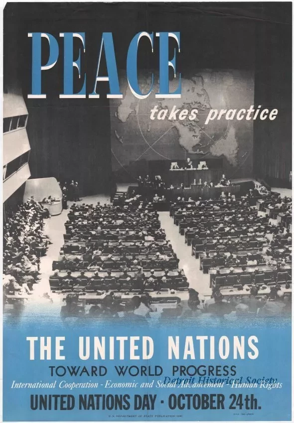 Poster - PEACE takes practice