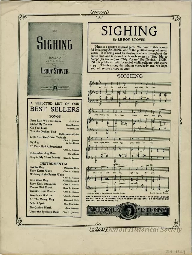 Music, Sheet - Let's All Take A Trip Out To Riverview