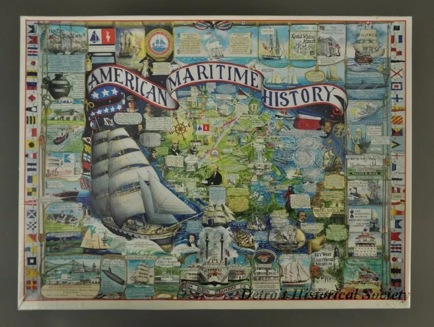 Puzzle, Jigsaw - American Maritime History