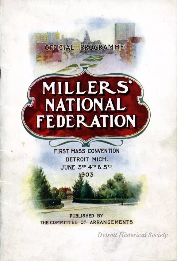 Program - Millers' National Federation, First Mass Convention