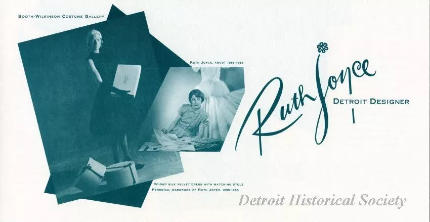 Brochure - Ruth Joyce, Detroit Designer