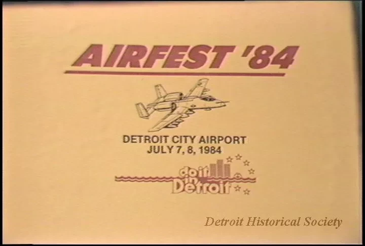 U-Matic - Air Fest 84 - TV Card & Audio & Do It In Detroit logo