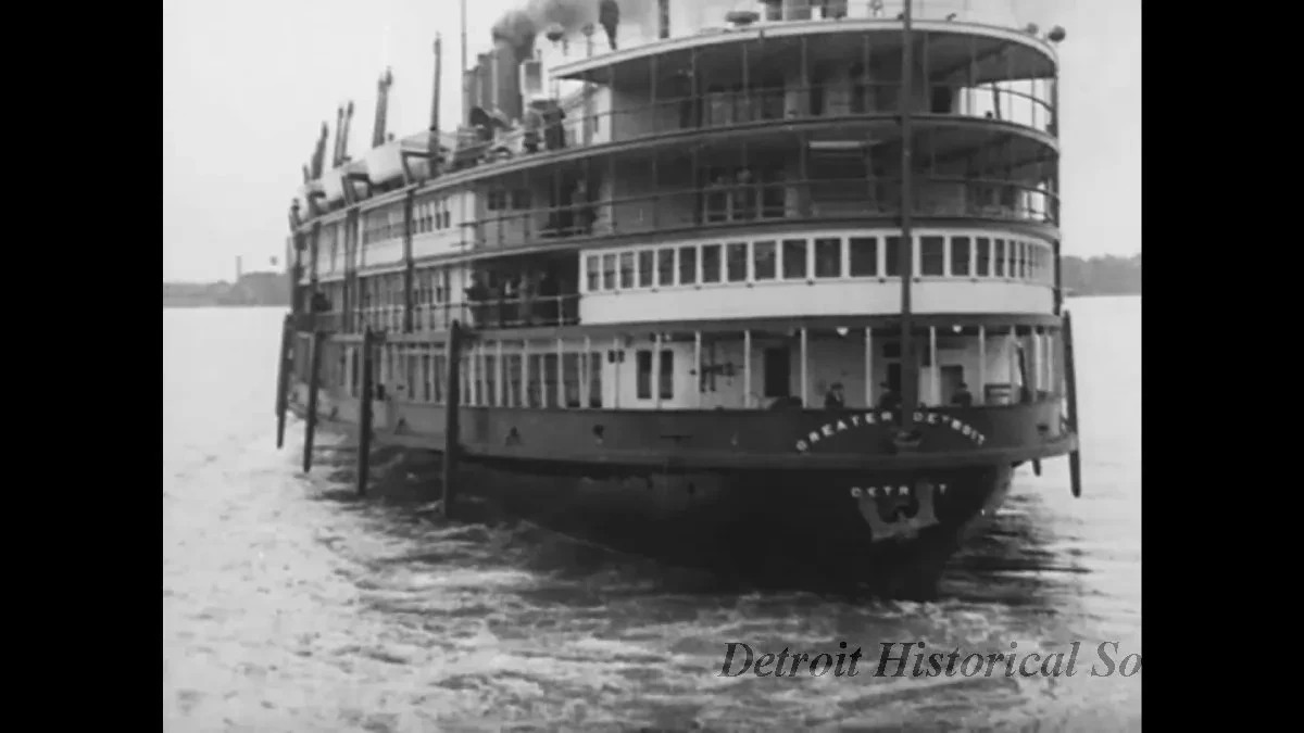 Film, Motion Picture - Detroit's Riverfront 1925-26[sic]