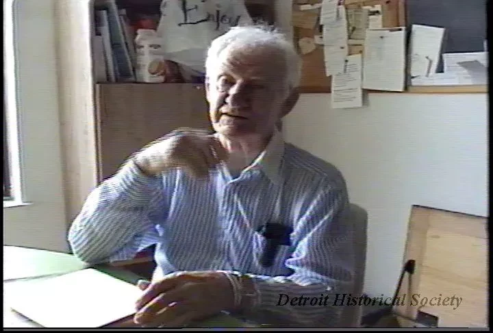 VHS - Chester Selden Interview, Fort Wayne History, July 2004 Interview