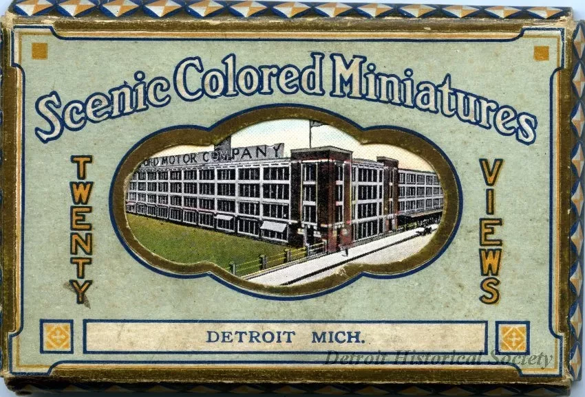 Postcard - Scenic Colored Miniatures - Twenty Views, Detroit, Mich.