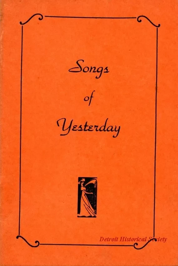 Booklet - Songs of Yesterday