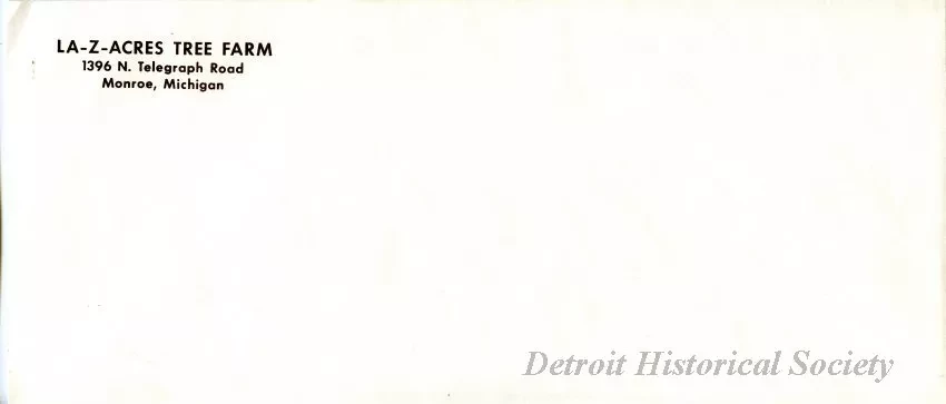 Envelope - La-Z-Acres Tree Farm