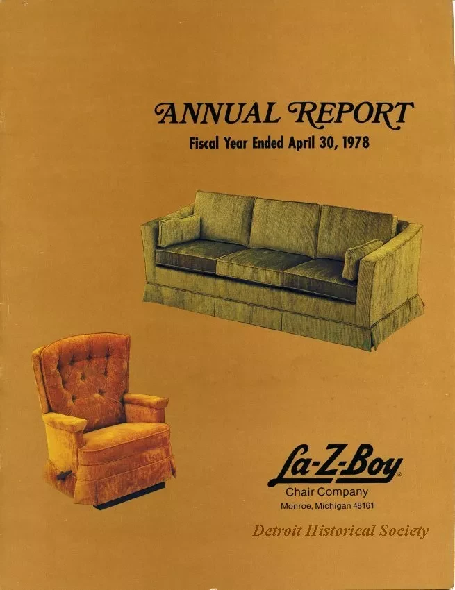 Report, Annual - Annual Report, 1978
La-Z-Boy Chair Company
