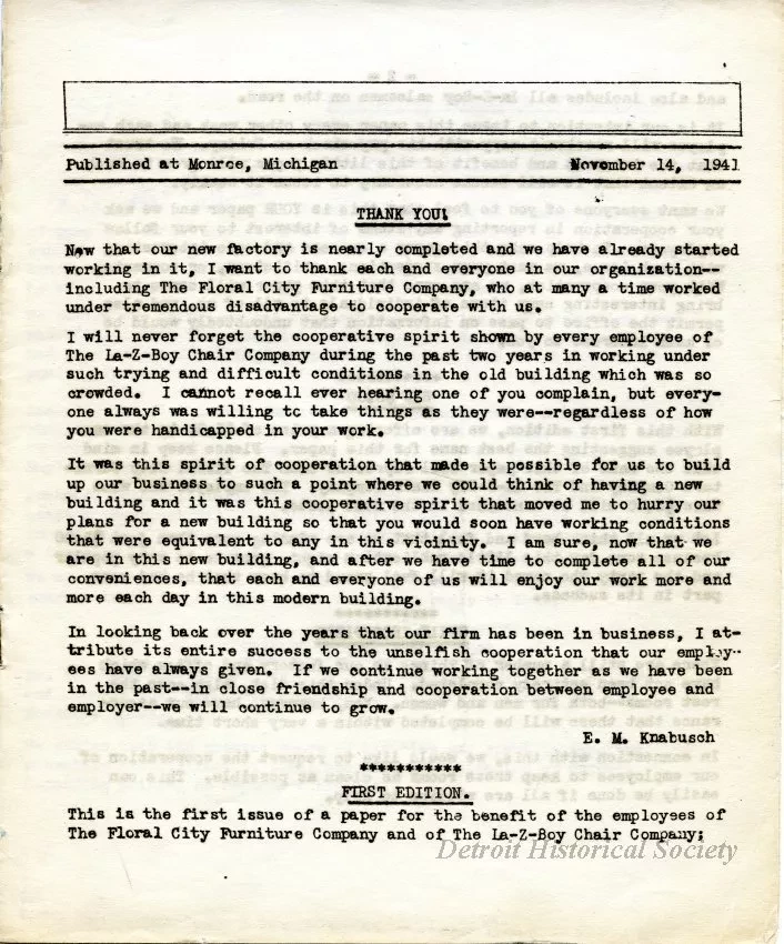 Newsletter - [La-Z-News & Floral Views]