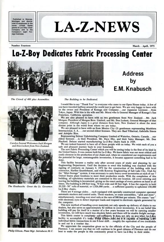 Newsletter - La-Z-News