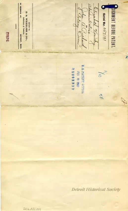 Patent - Assignment Before Patent