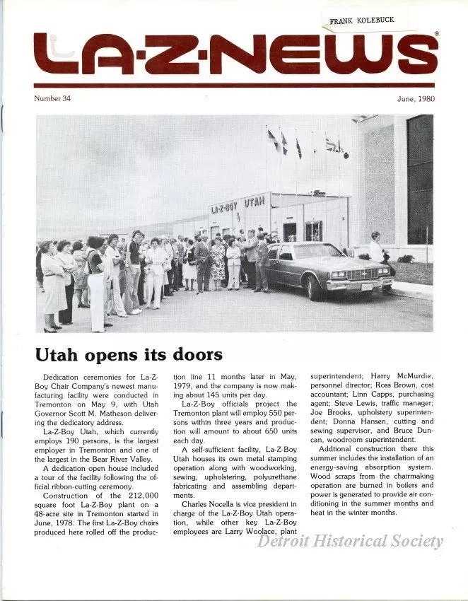 Newsletter - La-Z-News