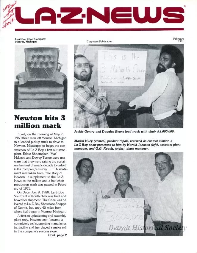 Newsletter - La-Z-News