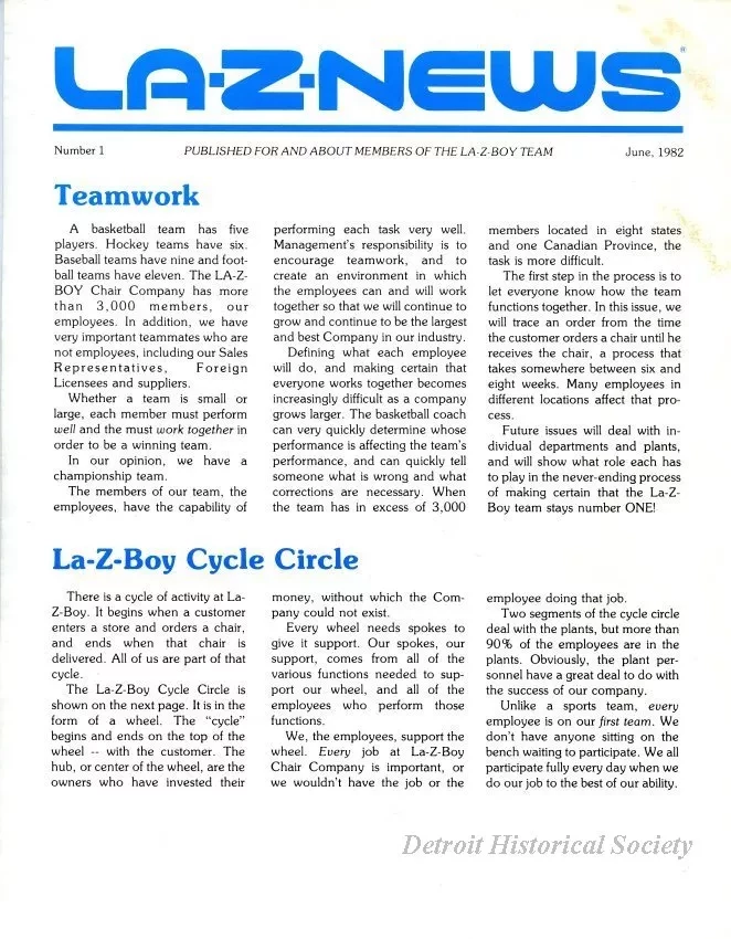 Newsletter - La-Z-News