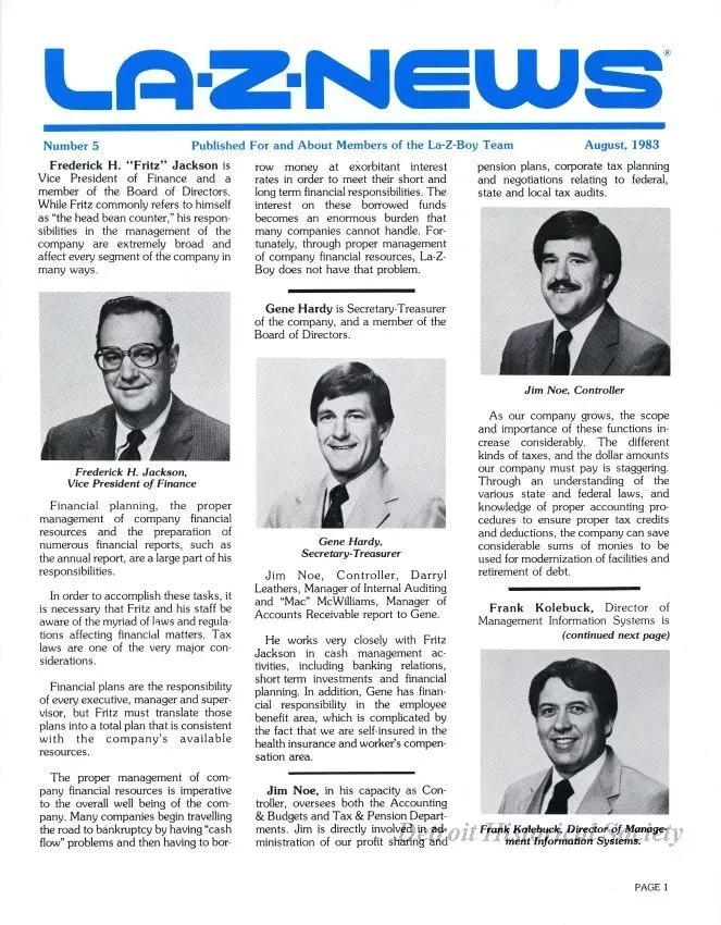 Newsletter - La-Z-News