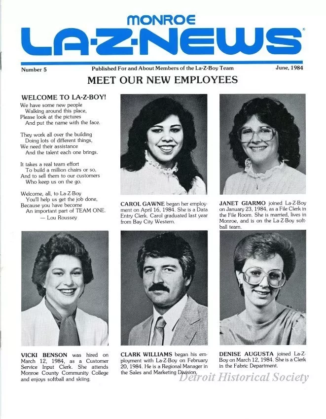 Newsletter - Monroe La-Z-News