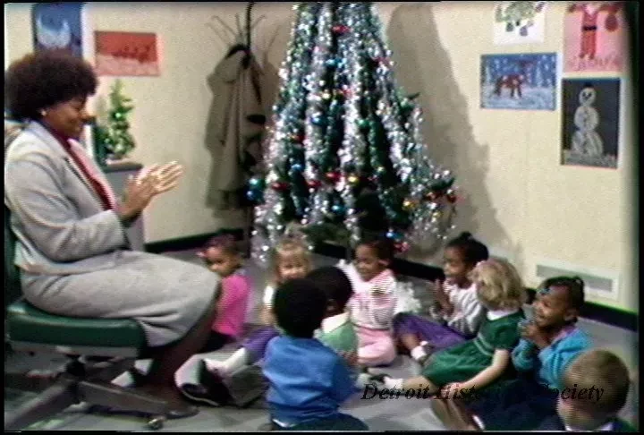 U-Matic - Teacher & Kids at Xmas Carnival, Christmas Carnival (tape #2), 11-18-83