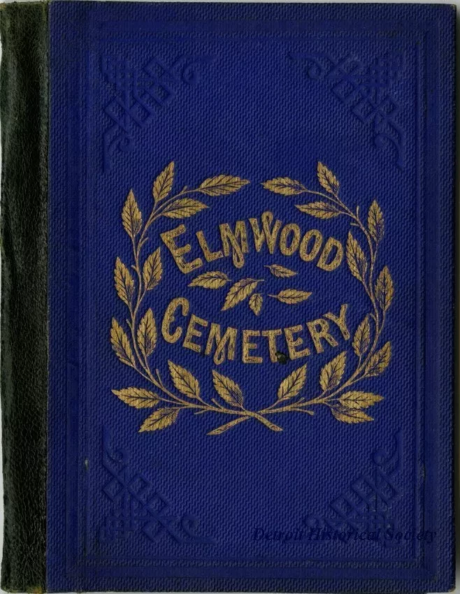 Map - Map of Elmwood Cemetery, City of Detroit