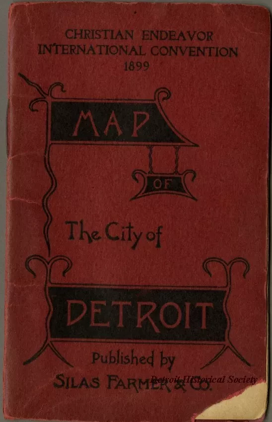 Map - Map of The City of Detroit