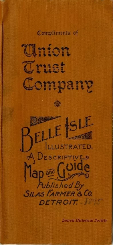 Cover, Map - Belle Isle Illustrated. A descriptive Map and Guide