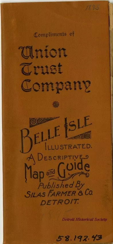 Map - Belle Isle Illustrated - 
A Descriptive Map and Guide