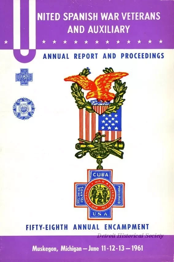 Program - United Spanish War Veterans and Auxiliary, 
Annual Report and Proceedings, Fifty-Eighth Annual Encampment