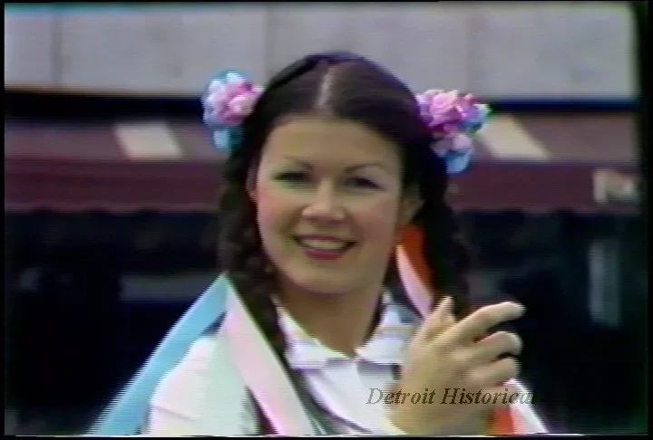 U-Matic - Detroit Department of Public Information, 224-3768
PSA's
Detroit Ethnic Festivals cut#1-8073
2 10-second spots
1 20-second spot
1 30-second spot

Flower Days at Eastern Market
1 10-second spot (8074)
1 20-second spot