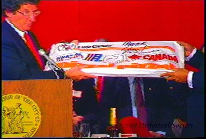 U-Matic - Freedom Festival Press Conf. Fred Martin, 3-23-89