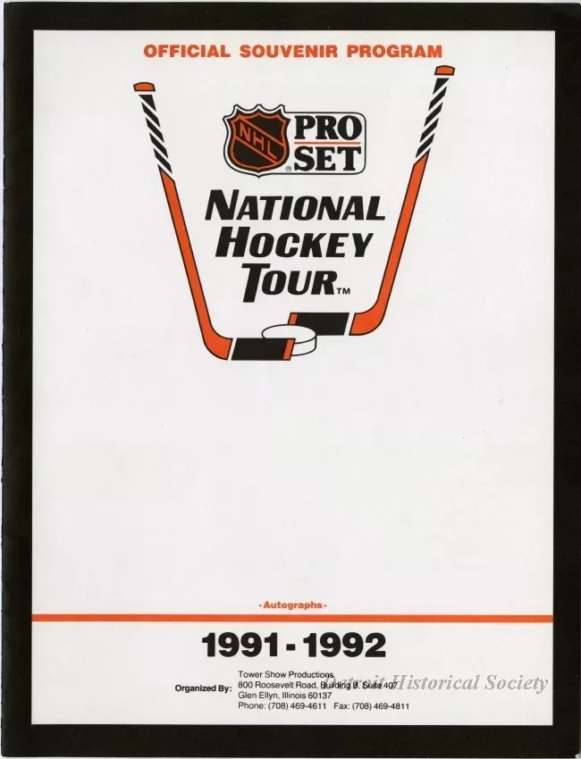 Program - Pro Set National Hockey Tour
