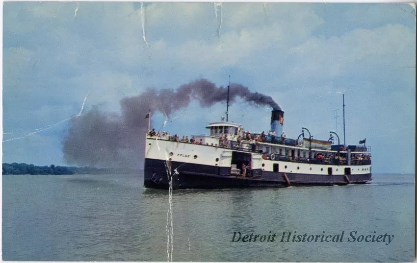 Postcard - S.S. PELEE