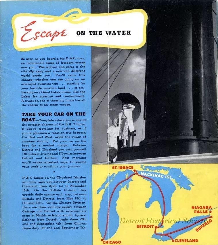 Brochure - Escape on the Water