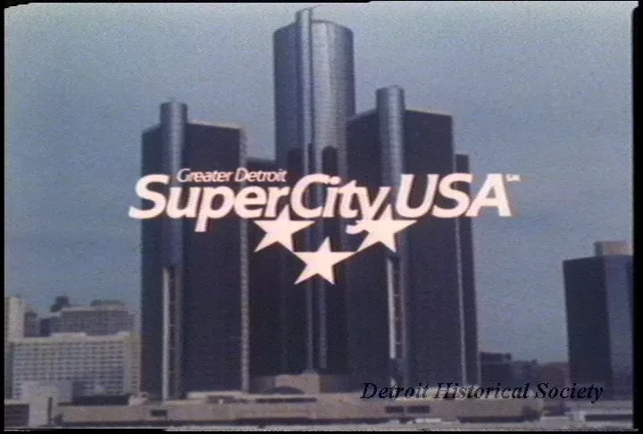 U-Matic - GREATER DETROIT: SUPERCITY USA
2/83
12:06
Copy 9