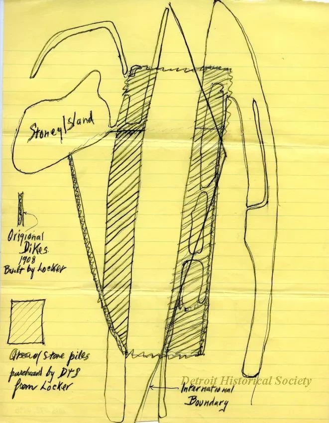 Memorandum - D&S Stone Piles East & West of Livingstone Channel