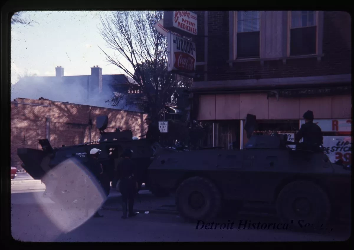 Transparency, Slide - 12th St. - Cops Empty Liquor Store