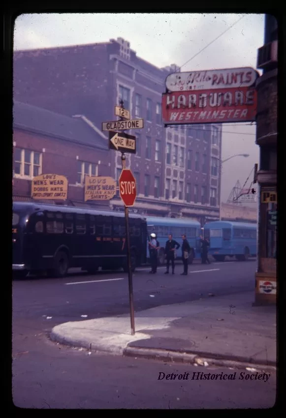 Transparency, Slide - 12th St. - Bussing